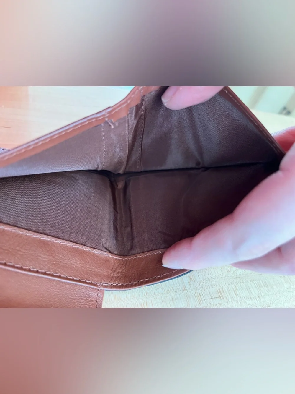 kangaROOS Black Kangaroo Leather Wallet